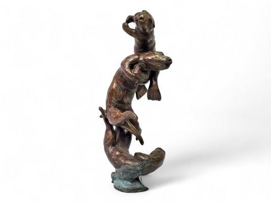 Playful Otters - Christopher Wayne Bell