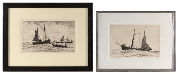 Two maritime views - Reynolds Beal