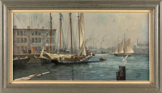 T-Wharf Boston Circa 1920 - Ben Neill
