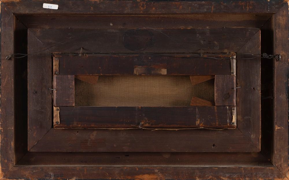 Artwork by Lemuel D. Eldred, Crashing waves, Made of Oil On Canvas