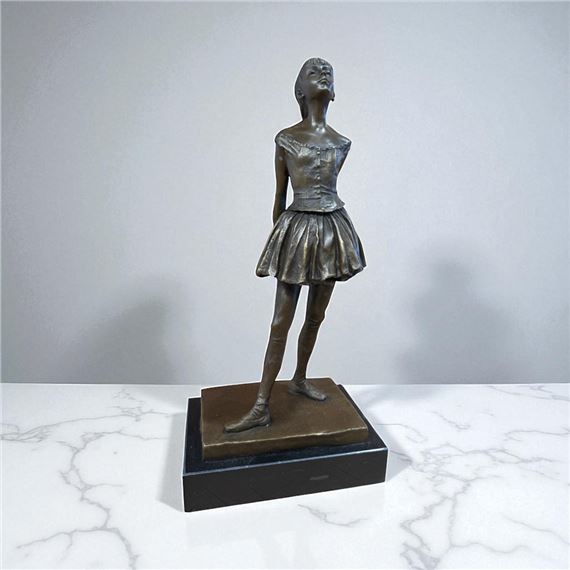 The Little Fourteen-Year-Old Dancer by Edgar Degas