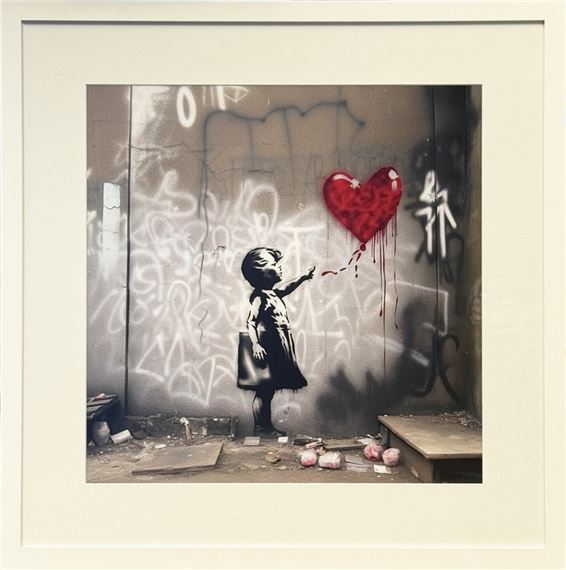 Banksy | Deep Sea Diver Girl | MutualArt
