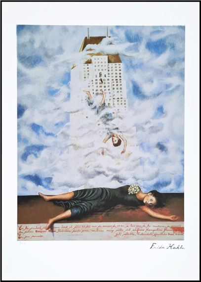 Suicide of Dorothy Hale by Frida Kahlo