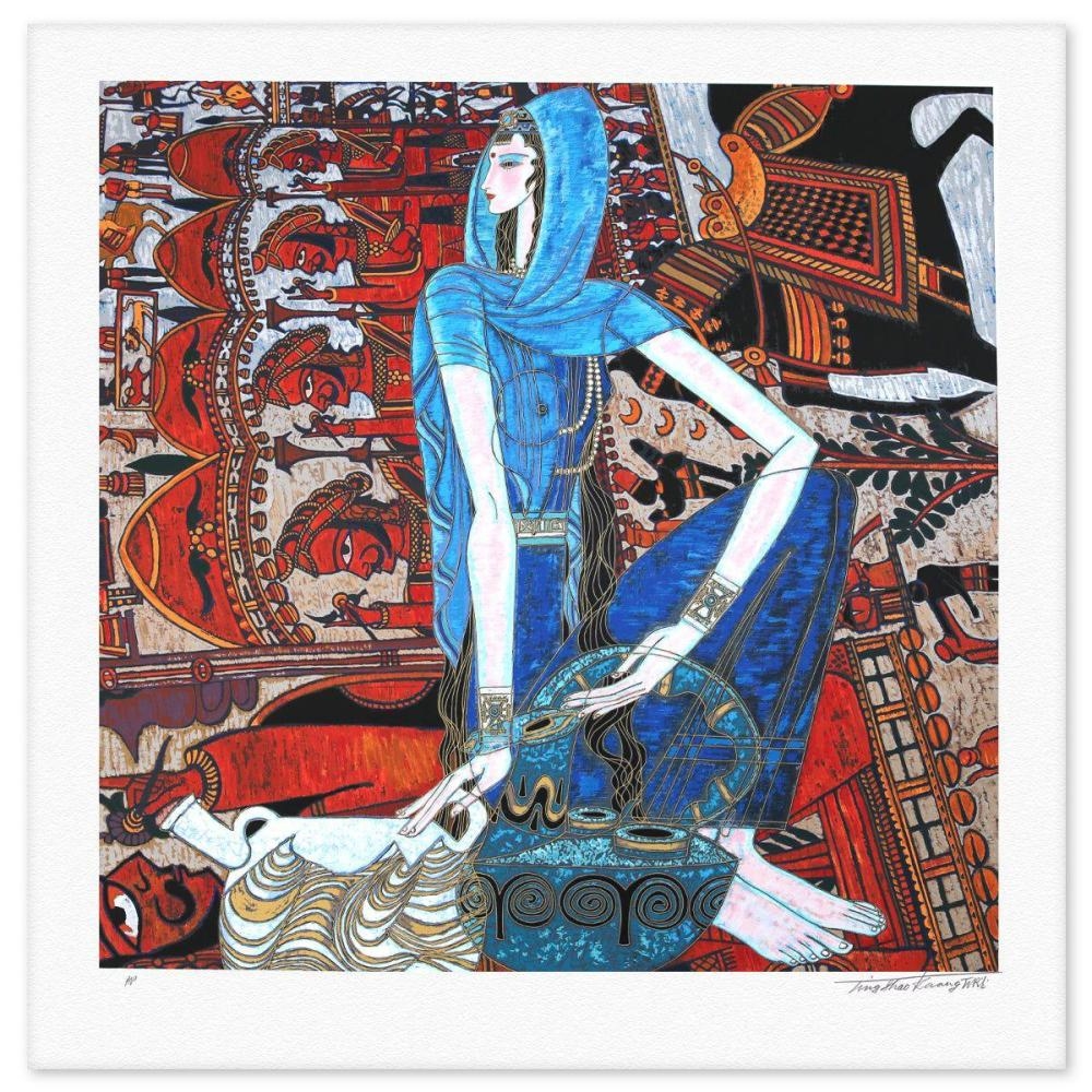 Artwork by Ting Kuang, Eastern Song, Made of Silkscreen