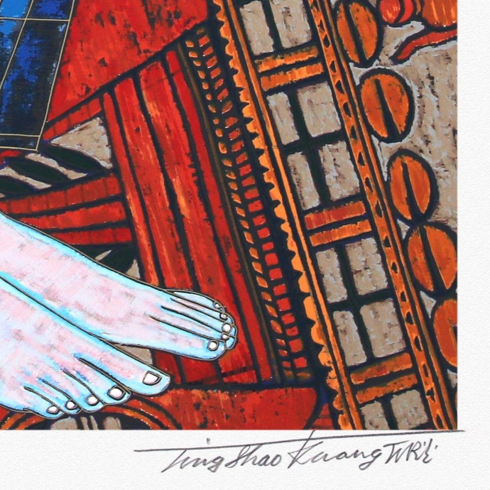 Artwork by Ting Kuang, Eastern Song, Made of Silkscreen