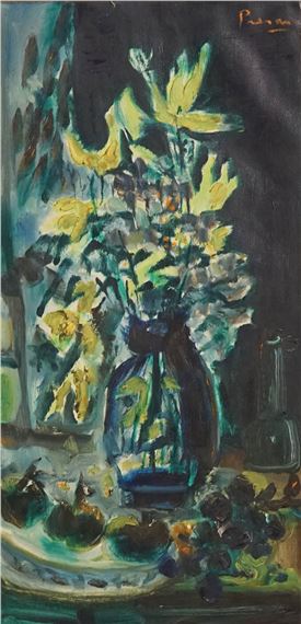 Jarrón con flores by Leopoldo Presas