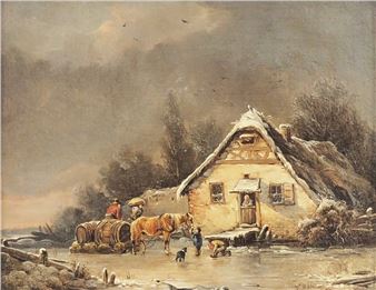 Deutscher Tier- und Landschaftsmaler - Wilhelm Melchior