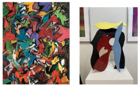 Amaranth Ehrenhalt & David Hayes: Color Meets Form - Anita Shapolsky Gallery