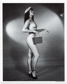 Vintage Pin Up Litho BETTIE PAGE - Bunny Yeager