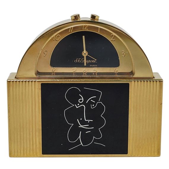 Pablo Picasso | ST Dupont Picasso Hidden Desk Clock (1998) | MutualArt
