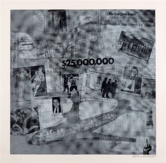 Robert Rauschenberg: Currents, 1970 - Des Moines Art Center