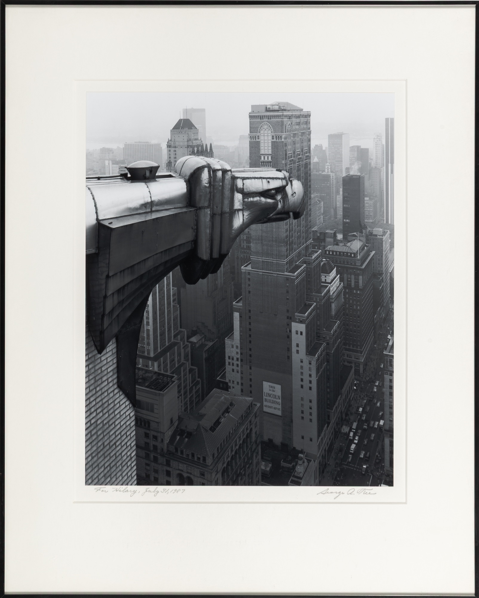 George Tice | From the Chrysler Building, N.Y., | MutualArt