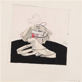 Still Life with Hands and Jar - Ivan Eyre