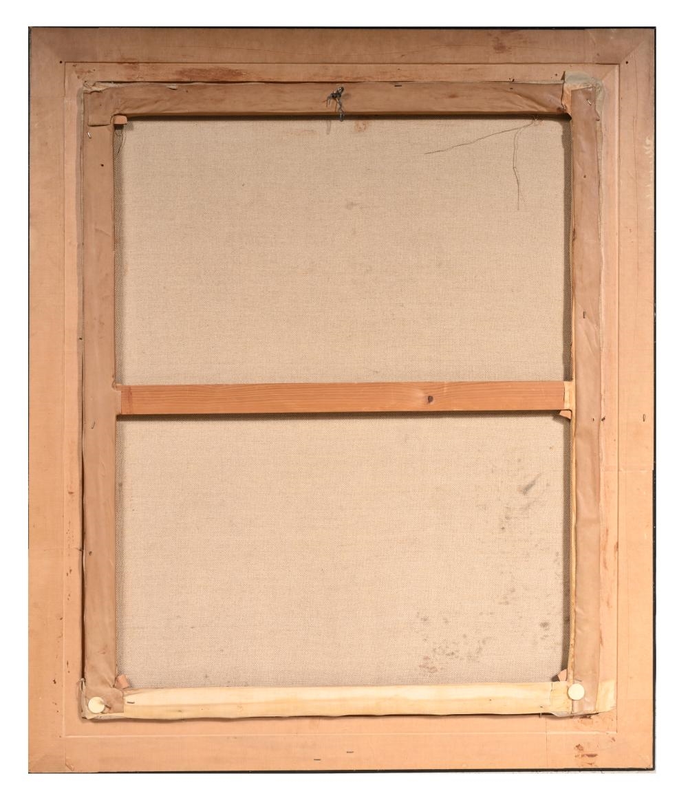 Artwork by Frans Minnaert, Figure with a fixed gaze, Made of Oil On Canvas