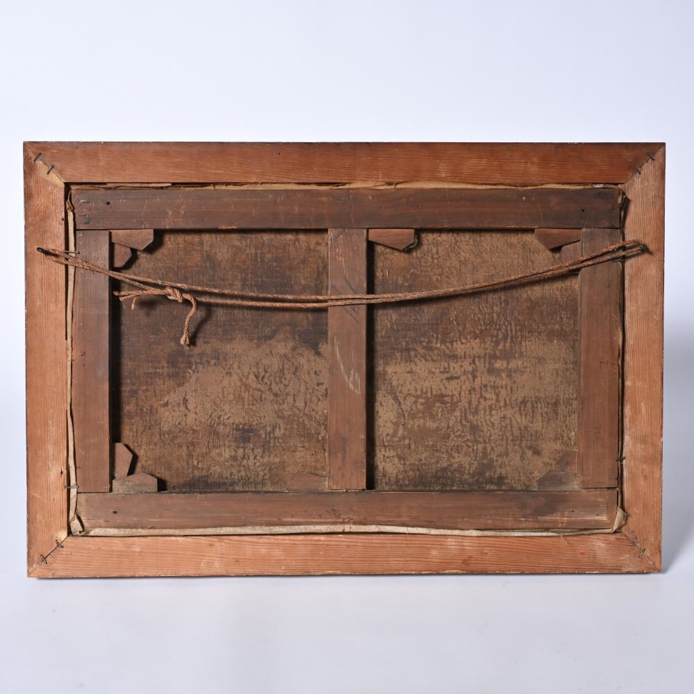 Artwork by Emmanuel Vierin, Nomad tent in Algeria, Made of Oil On Canvas