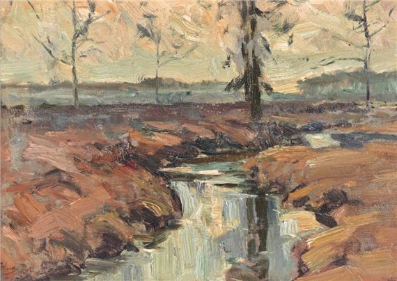 Henry Rul | Landscape with stream | MutualArt