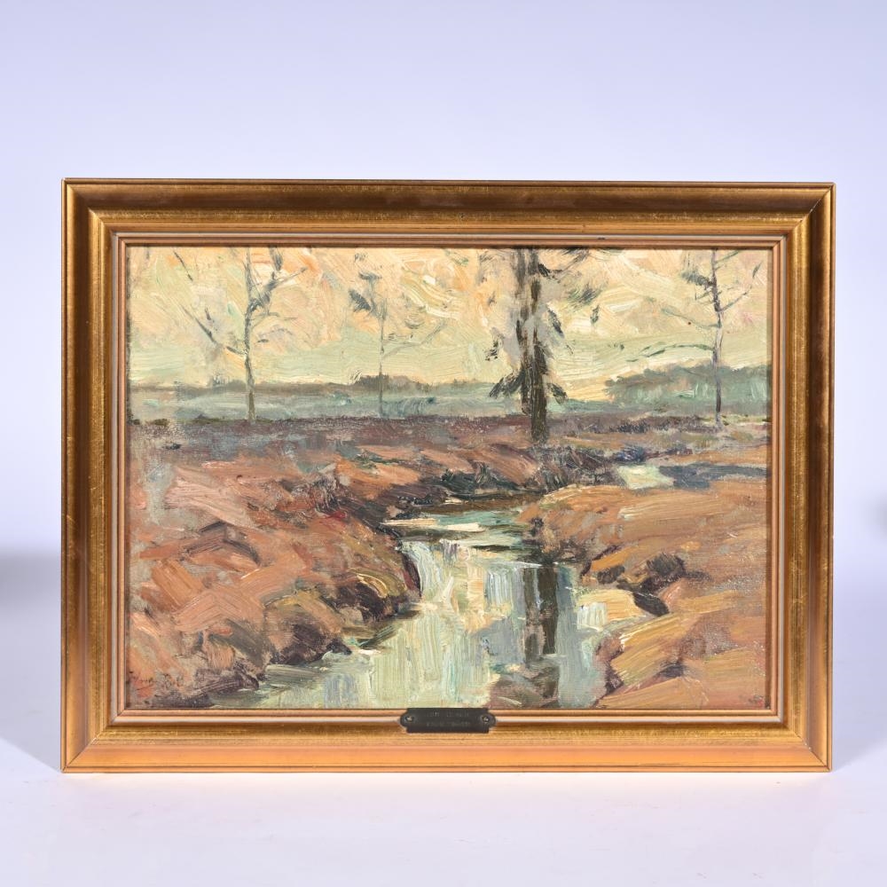 Henry Rul | Landscape with stream | MutualArt