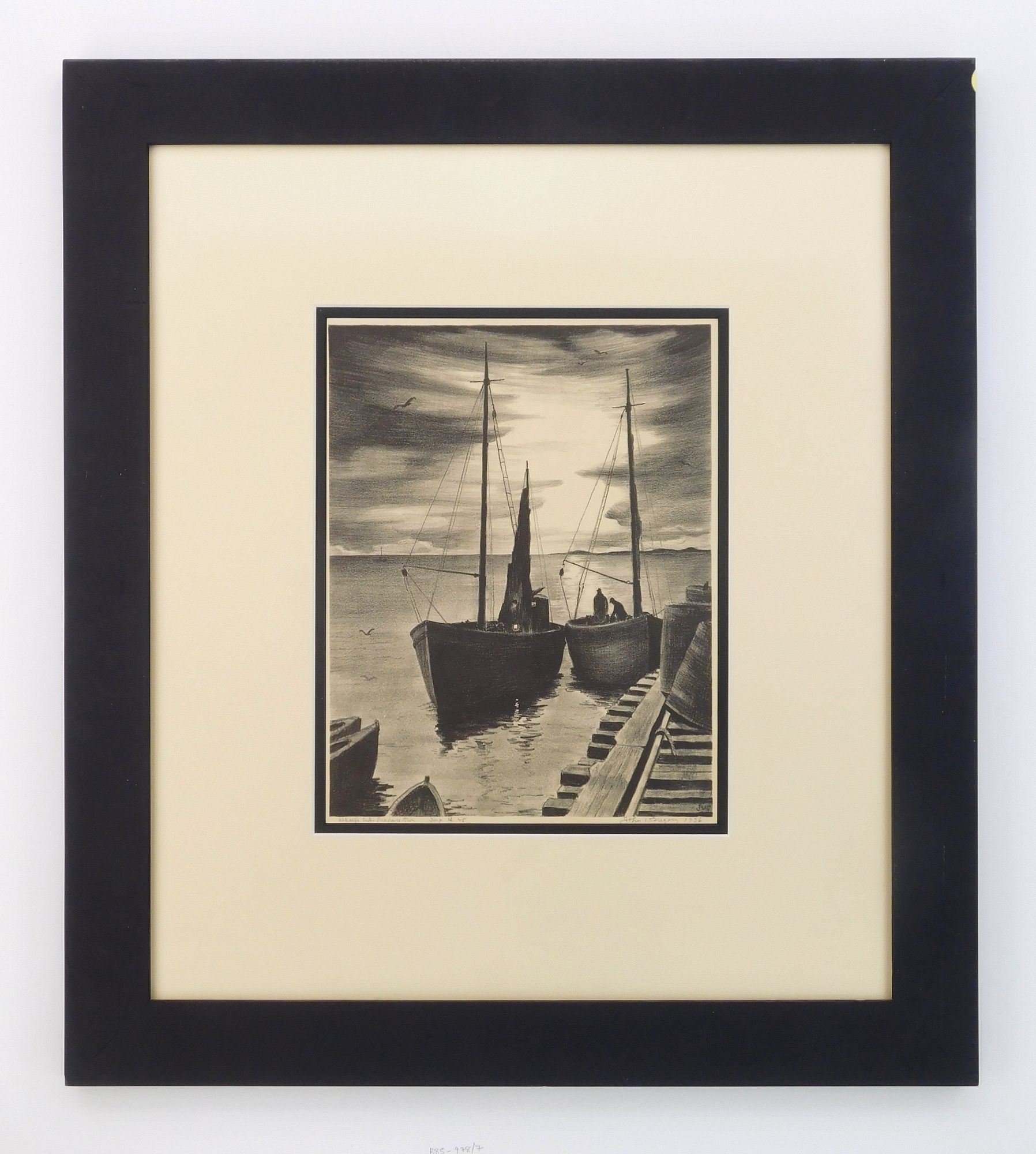 Artwork by John W. Gregory, Untitled, Made of Lithograph