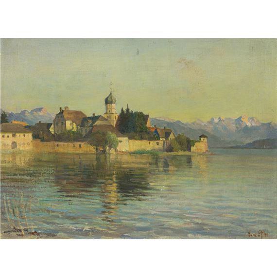 Wasserburg Bodensee by Franz Löffler