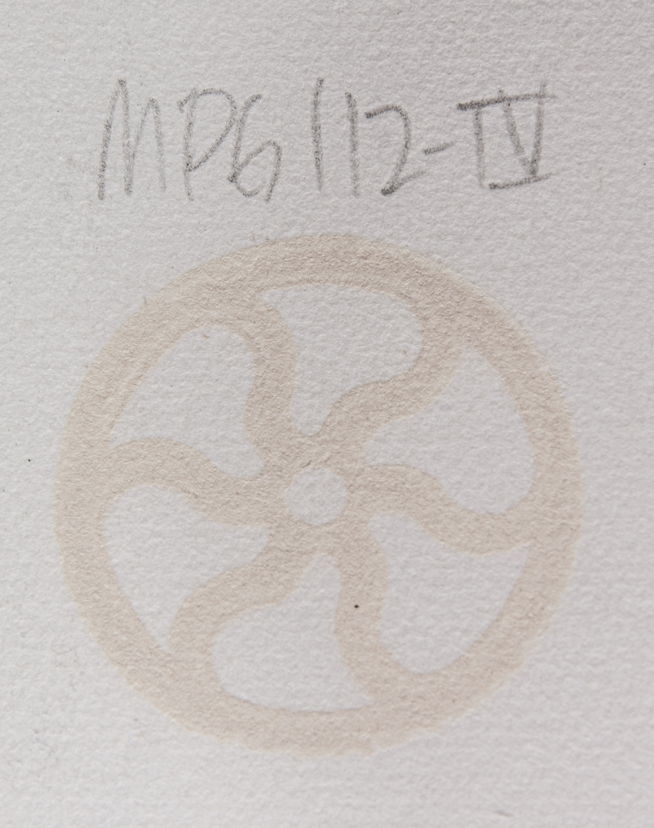 Artwork by Jonas Mekas, MPG 112-IV, Made of Half Tone Print