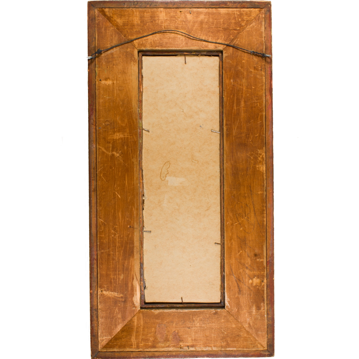 Artwork by Bert Phillips, Untitled (Indian Figure at Taos Pueblo, Made of Oil On Canvas Board