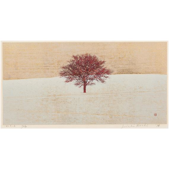 Joichi Hoshi | One Red Tree (1974) | MutualArt