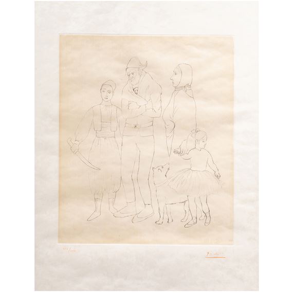 Famille des Saltimbanques - Pablo Picasso