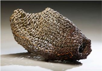 Phyllis Kudder Sullivan: Vortex with Gold Line Series - Lois Lambert Gallery