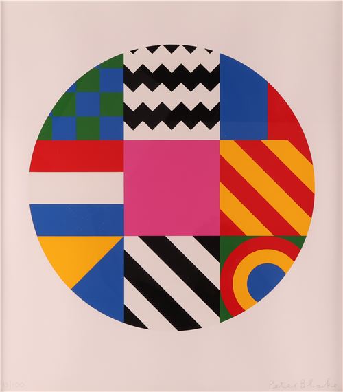 Peter Blake | Dazzle Disc (2016) | MutualArt