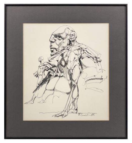 Untitled Study (Winged Man