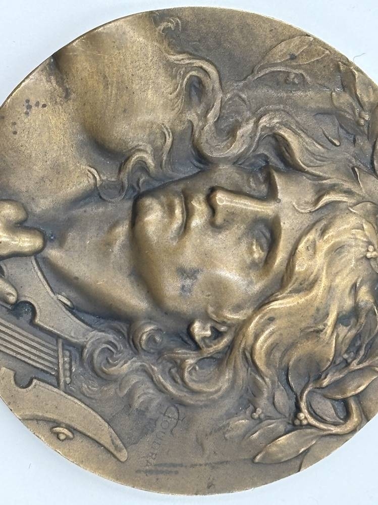 Artwork by Marie-Alexandre-Lucien Coudray, Orpheus, Made of Bronze