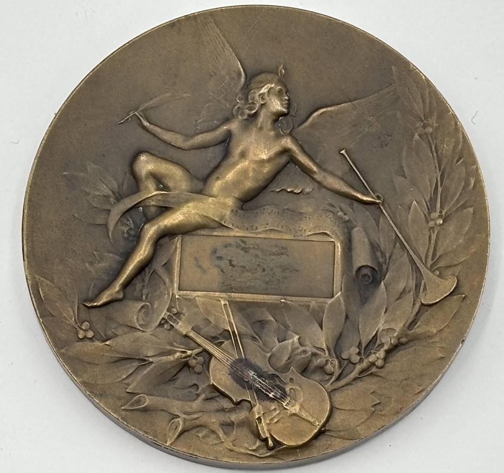 Artwork by Marie-Alexandre-Lucien Coudray, Orpheus, Made of Bronze