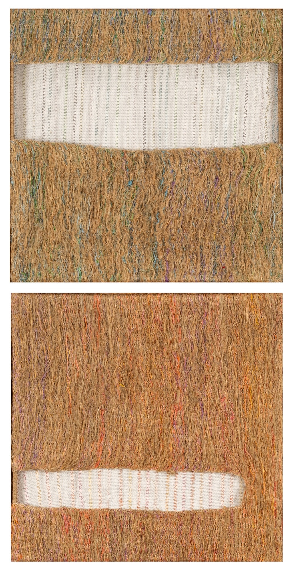 Artwork by Jaana Pesonen, Stan and Oliver, Made of Textile