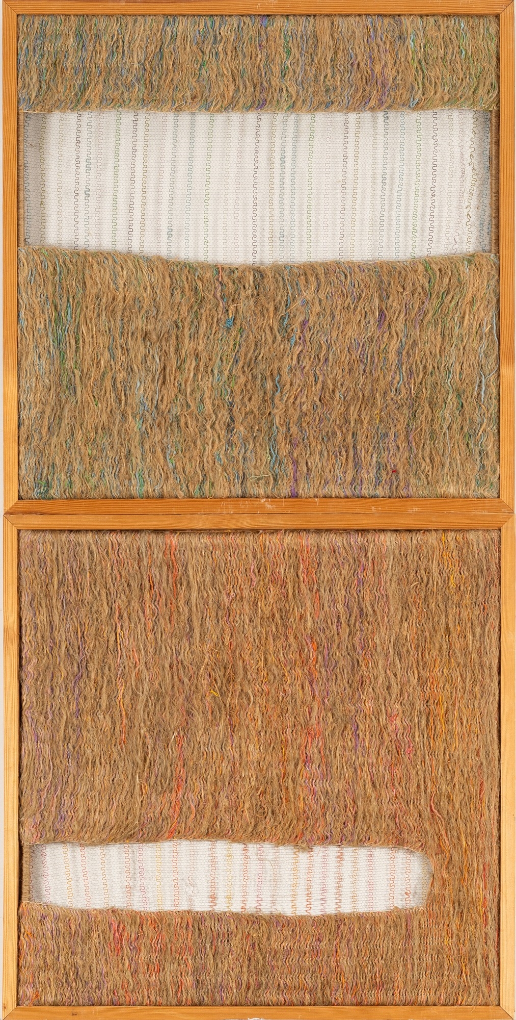 Artwork by Jaana Pesonen, Stan and Oliver, Made of Textile