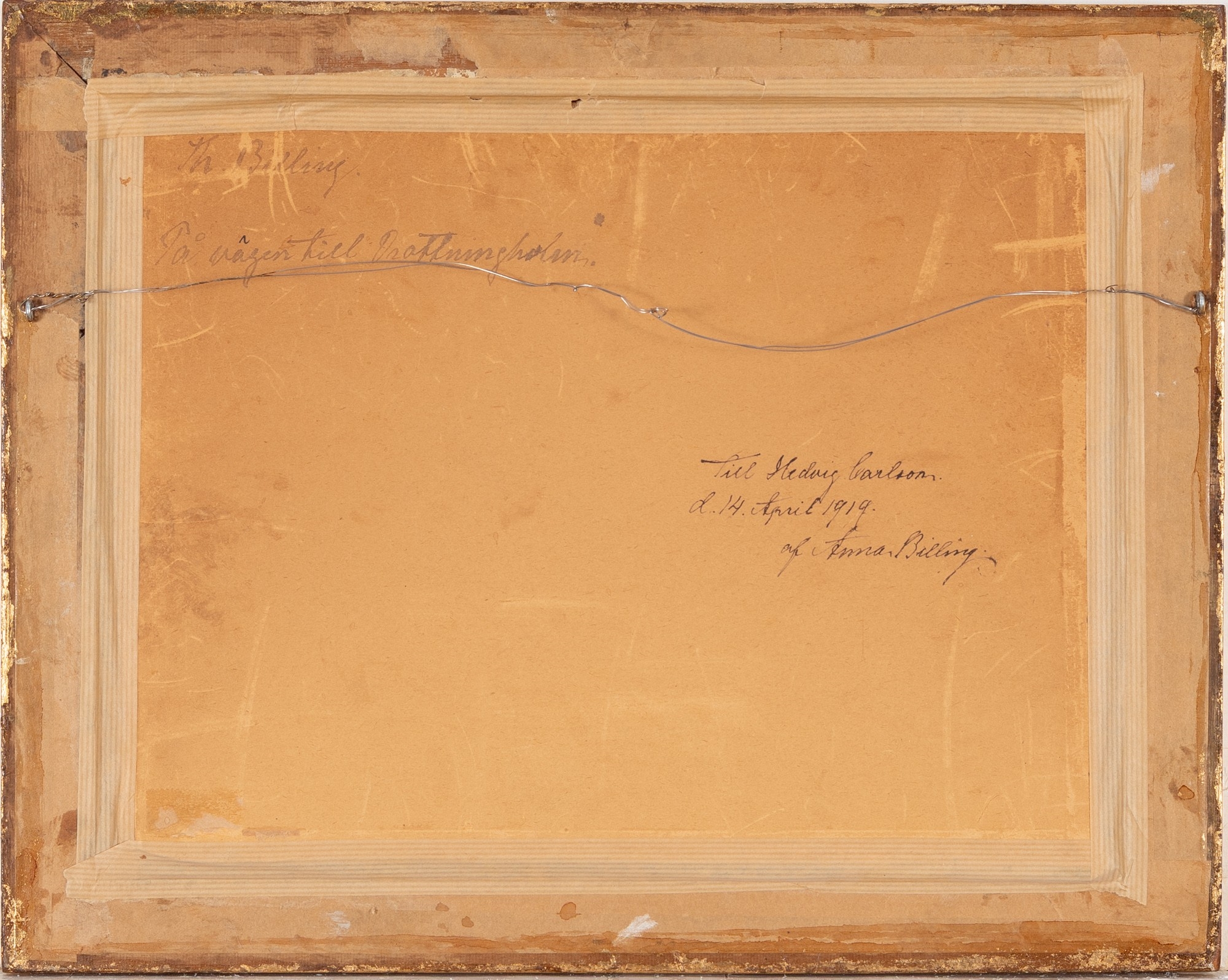 Artwork by Lars Teodor Billing, Landscape, Made of Oil