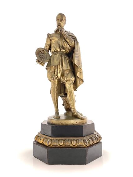 BERNARD PALISSY" BRONZE SCULPTURE - Jean-Jacques Feuchere