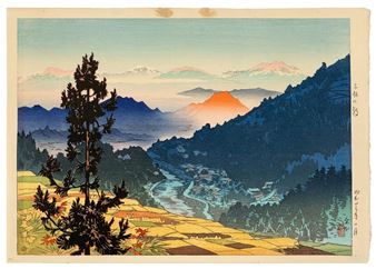 Morning at Kanbayashi - Shinsui Ito