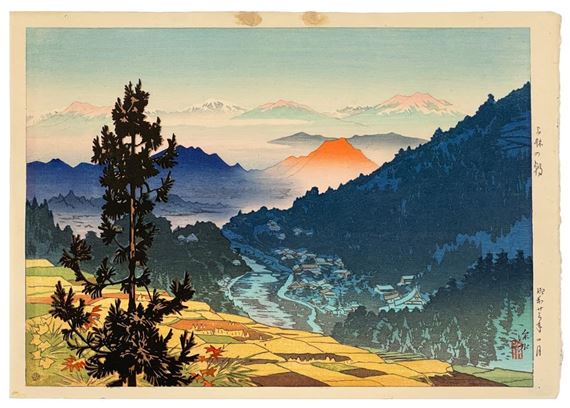 Morning at Kanbayashi - Shinsui Ito