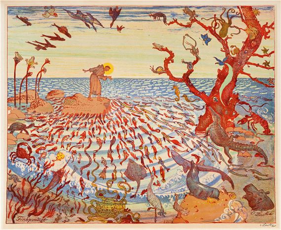 Fischpredigt - Oskar Laske