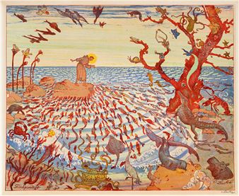 Fischpredigt - Oskar Laske