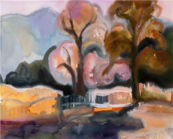 Abendsonne by Helga Marxmüller, 1970