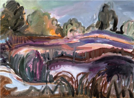 Moorlandschaft - Helga Marxmüller