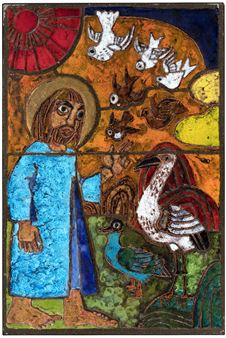 Die Vogelpredigt des Hl. Franziskus - Heide Weichberger