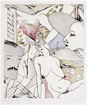 Frauentraum mit Akt - Inge Jastram