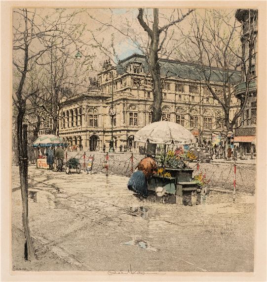 Blick auf die Wiener Staatsoper - Robert Kasimir
