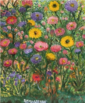 Bordure de fleurs - Emma Stern