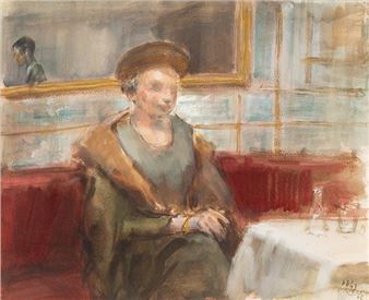 Dama en interior - Ramón Gaya