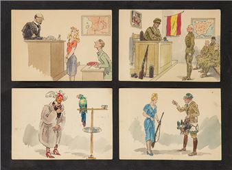 Viñetas cómicas - Rafael de Penagos