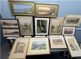 Tintern Abbey on the Wye - Edgar J. Maybury