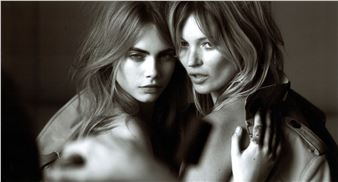 Kate Moss en Cara Delevingne - Mario Testino
